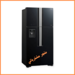 ثلاجة هيتاشي 4 باب زجاجي