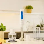 ⁦خلاط يدوي متعدد الاستخدام براون MultiQuick 3، قوة 900 وات، 600 مل، ابيض - MQ 30202 M⁩ - الصورة ⁦2⁩