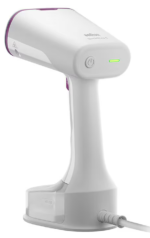 ⁦مكواة بخار محمولة براون QuickStyle 5 Portable Steam Iron، 1200 وات، 150 مل، ابيض - GS5011PU⁩ - الصورة ⁦3⁩