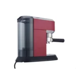 ⁦ماكينة تحضير القهوة الاسبريسو والكابتشينو ديلونجي ديديكا ستايل، 1450 وات، احمر - EC685R⁩ - الصورة ⁦4⁩