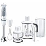 محضر طعام براون MultiQuick 5 Vario، سعة 1.25 لتر، 1000 وات، أبيض ورمادي - MQ5245WH