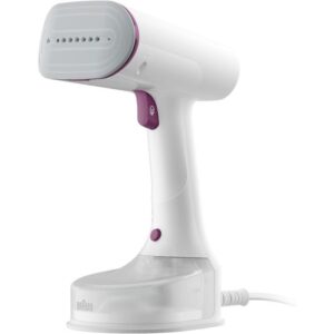 مكواة بخار محمولة براون QuickStyle 5 Portable Steam Iron، 1200 وات، 150 مل، ابيض - GS5011PU