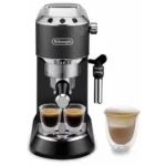 ⁦ماكينة قهوه اسبريسو يدوية ديلونجي Dedica Style ،بقوة 1300 وات، 15 بار، اسود - EC685.BK⁩ - الصورة ⁦4⁩