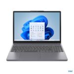 لابتوب لينوفو IdeaPad Slim 3 15IRH10، بروسيسور انتل كور i5-13420H، شاشة 15.6 بوصة WUXGA، هارد 512 جيجابايت SSD، رام 8 جيجابايت DDR5، انتل UHD جرافيكس، دوس، رمادي لونا - 83K100FLED