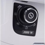 ⁦مكنسة كهربائية بدون كيس بوش Series 4، قوة 2000 وات، ابيض - BGS21WHYG⁩ - الصورة ⁦8⁩