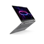 ⁦لابتوب 2 في 1 لينوفو Yoga 7 14IPH11، بروسيسور انتل كور Ultra 7 355، شاشة 14 بوصة WUXGA، هارد 1 تيرابايت SSD، رام 32 جيجابايت LPDDR5X، انتل جرافيكس، ويندوز 11 - رمادي لونا - 83TC001YED⁩ - الصورة ⁦5⁩